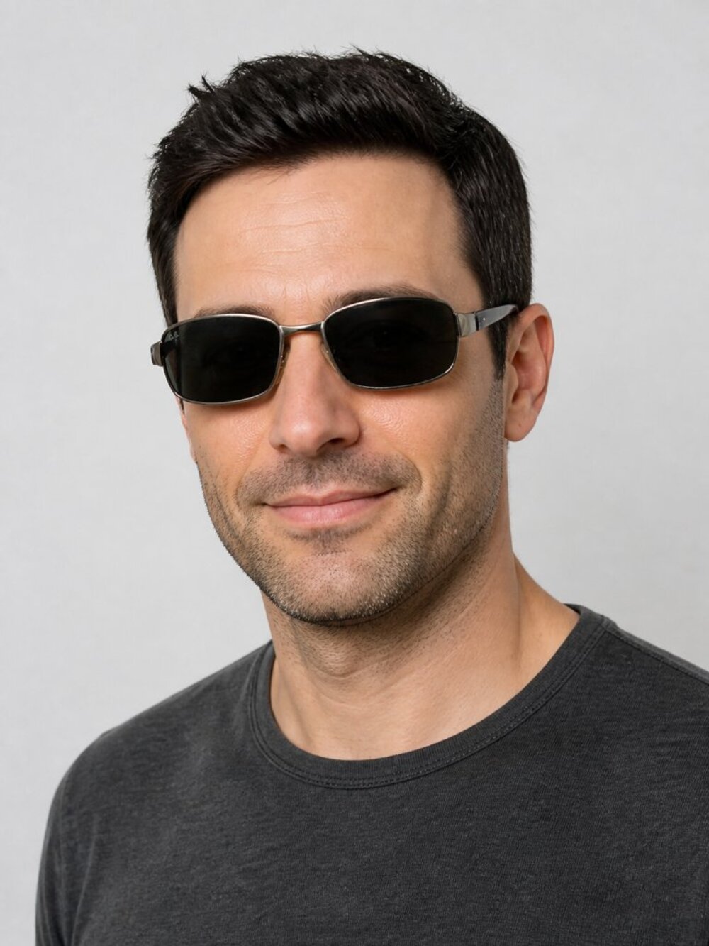 Men's Rectangular Sports Sunglasses